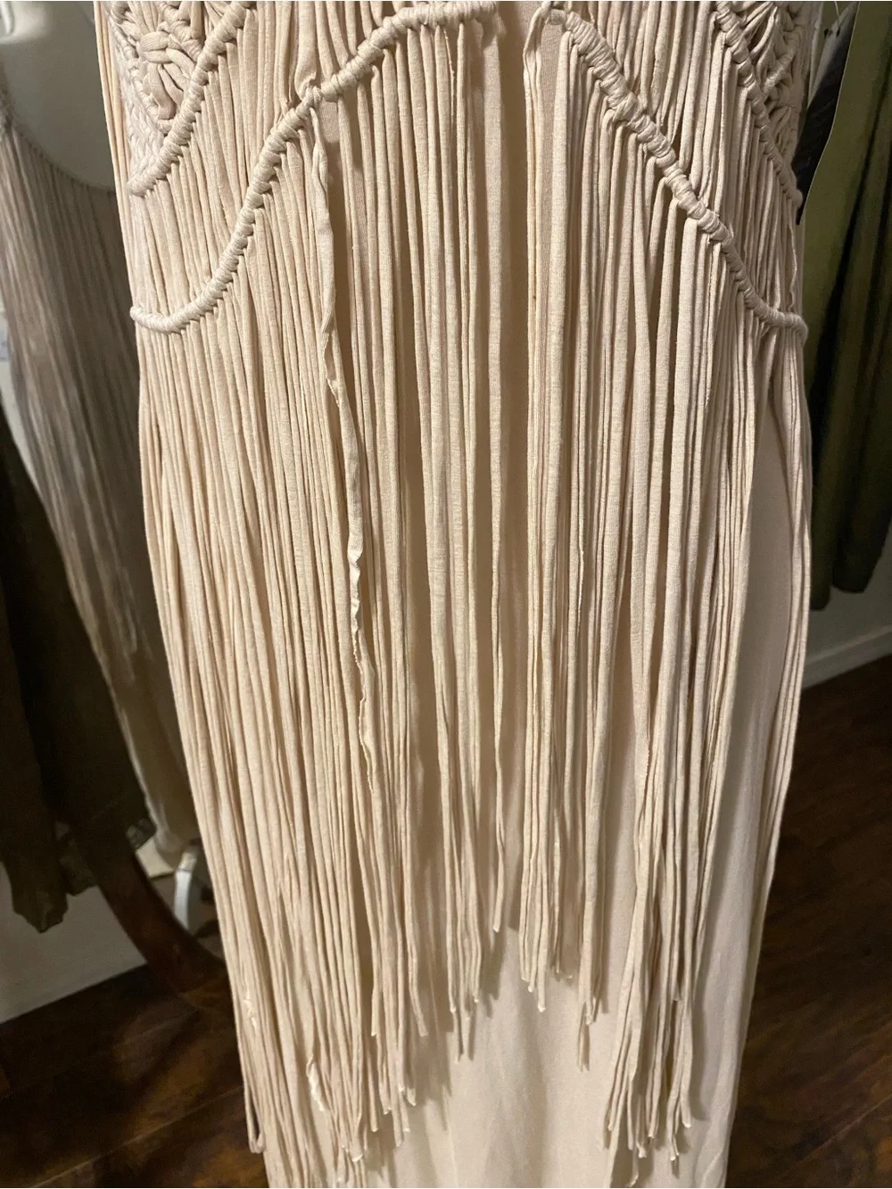 Boho fringe maxi dress - Picture 8 of 16